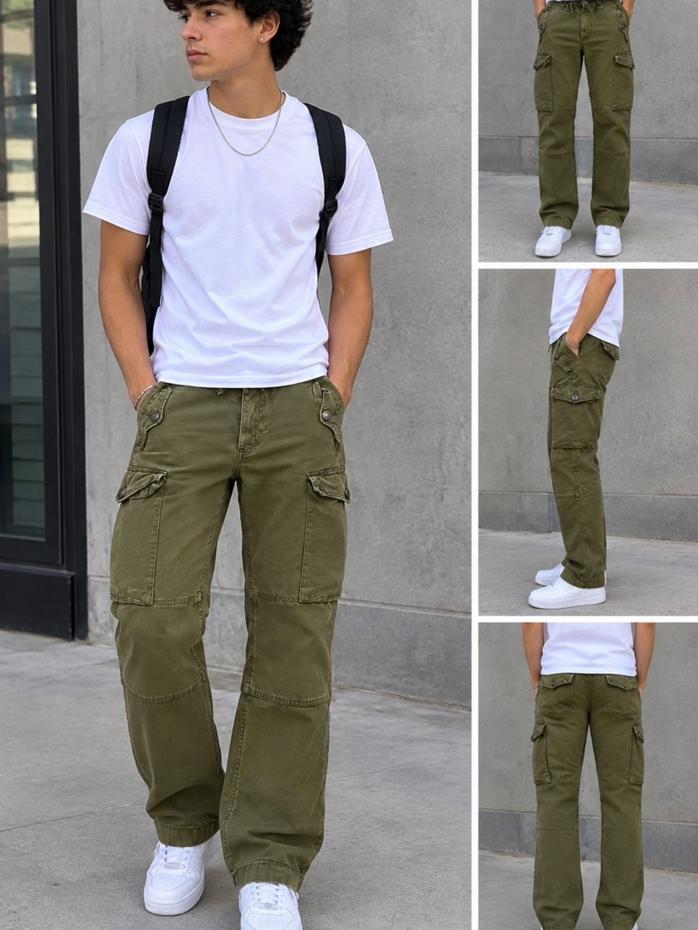 Polo by Ralph Lauren Olive Green Cargo Pants